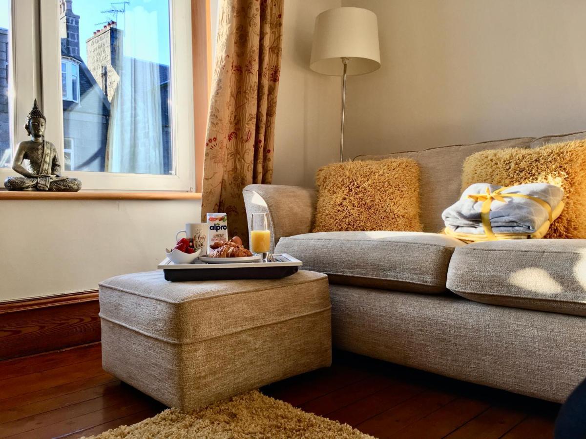 Cosy 2 Bedroom Central Apartment - Free Parking, Free Wifi Aberdeen Zewnętrze zdjęcie